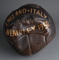 An England v Italy Wembley 1950 replica football