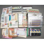 A large stamp collection comprising of an album of mint presentation packs, 1990-4 approximately,