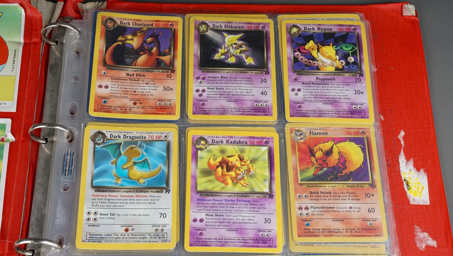 Pokemon: a collection of approx 126 cards - see photographs for details (Q - 1 folder) - Image 3 of 10