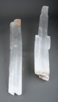A large piece of clear crystal approx 20" long