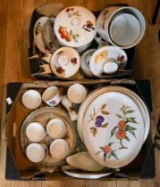 Assorted Royal Worcester Evesham wares (2 boxes)