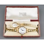 A 9ct yellow gold ladies Rotary watch, gross weight approx 14.2g (bracelet is 9ct gold); together