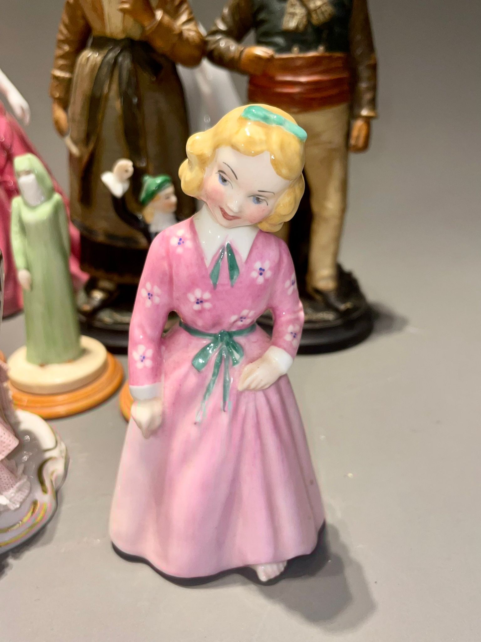 Assorted ceramic figures to include: Royal Worcester Queen Elizabeth, The Queen Mother (with - Image 2 of 5