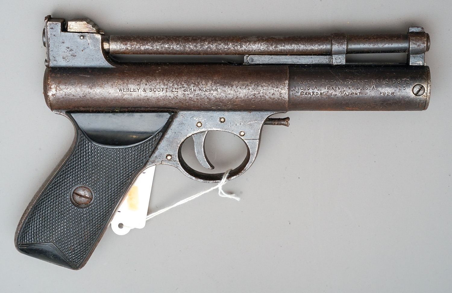 Webley MK 1 Air Pistol. Made by Webley and Scott Ltd. - Image 3 of 4