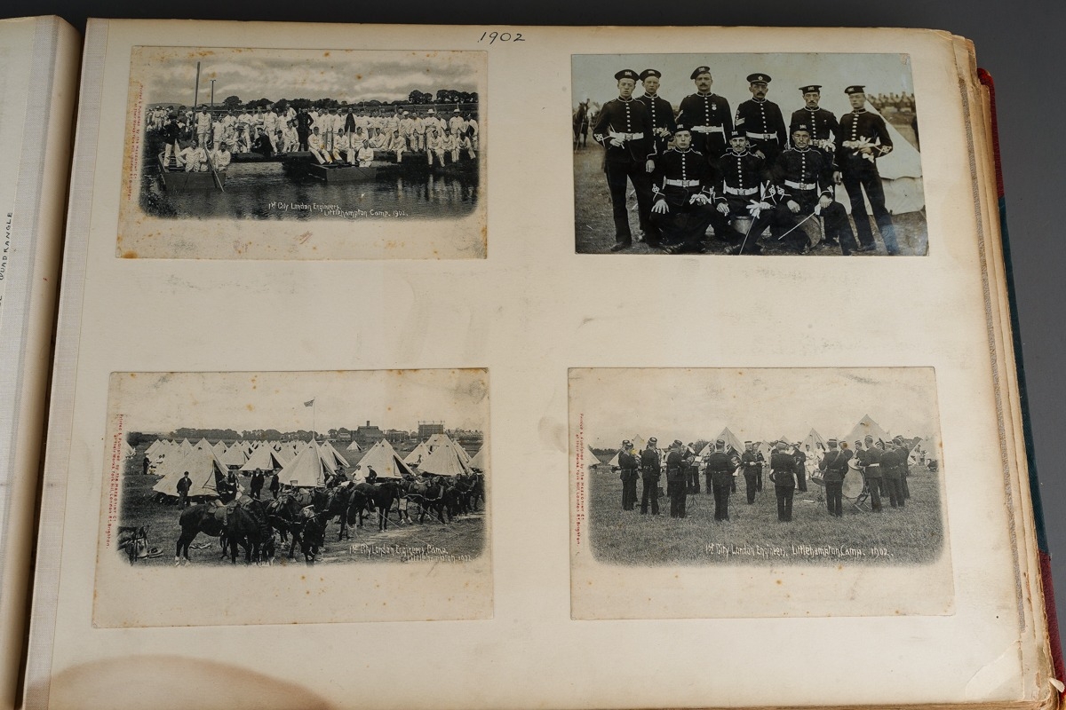 53rd London Artillery Regiment photo album covering the period from 1900 through to 1945. All photos - Image 9 of 24