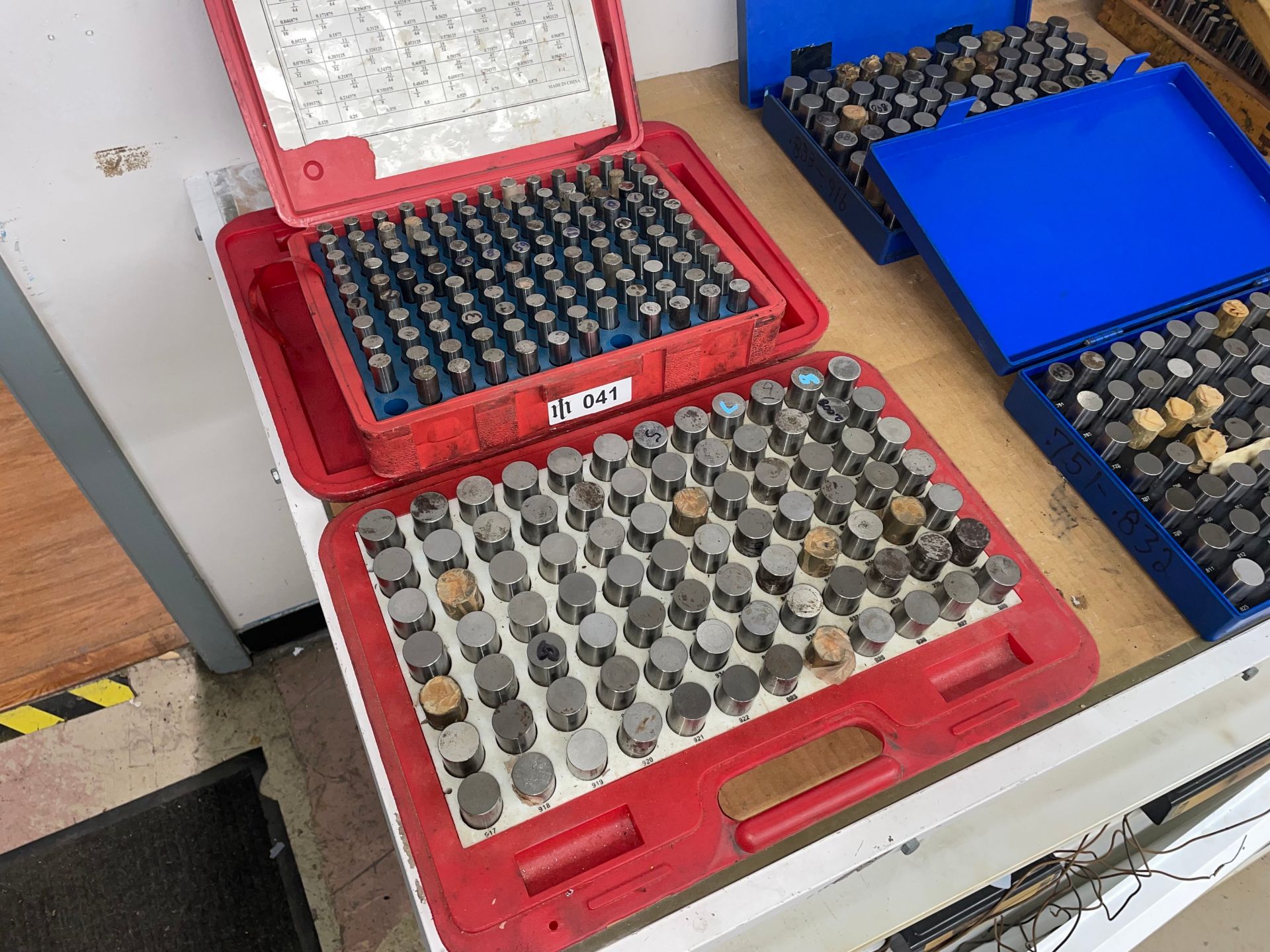 Lot with (2) Pin Gage Sets