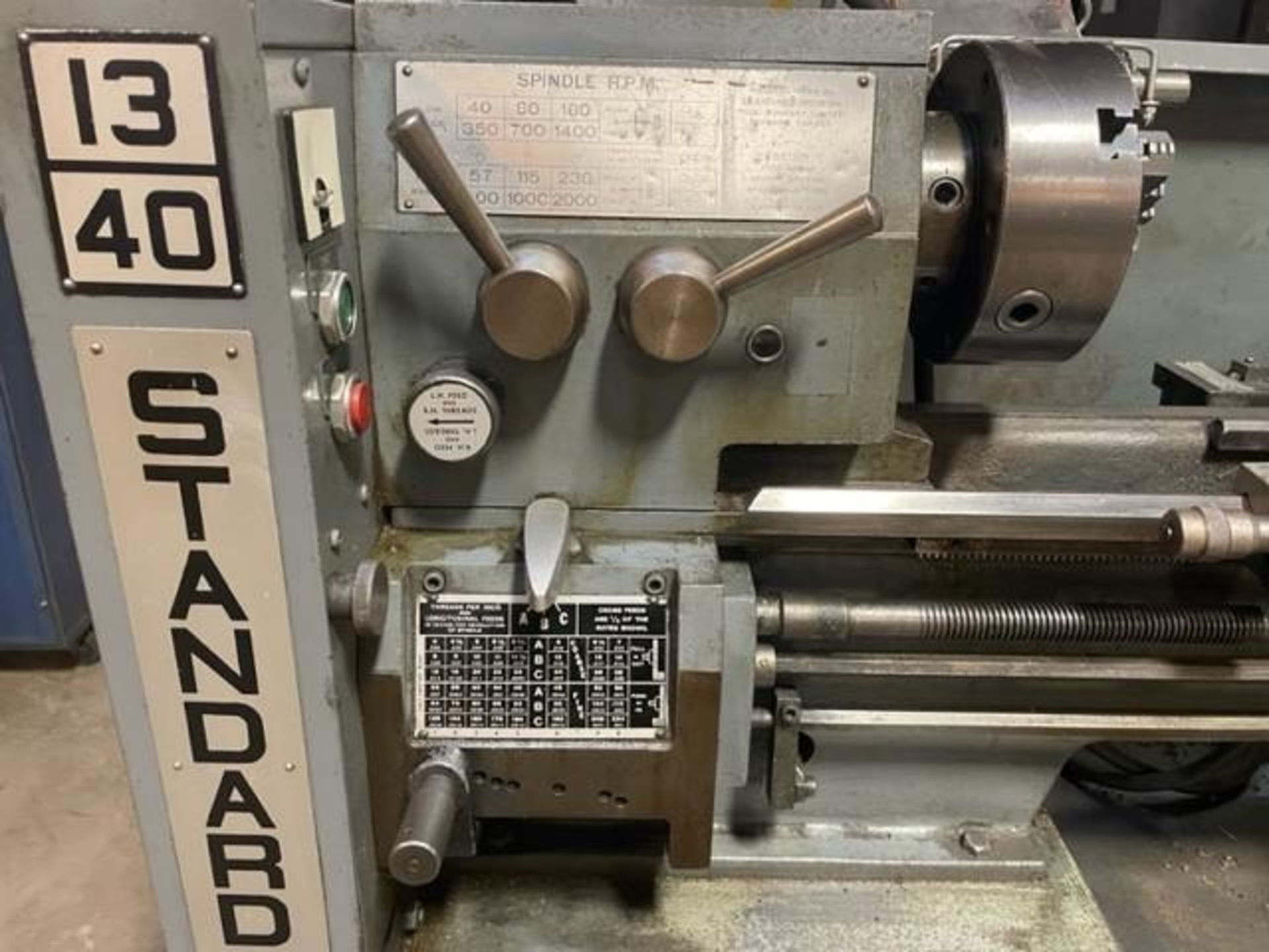 Standard Modern Mdl. 1340 Engine Lathe - Image 3 of 12