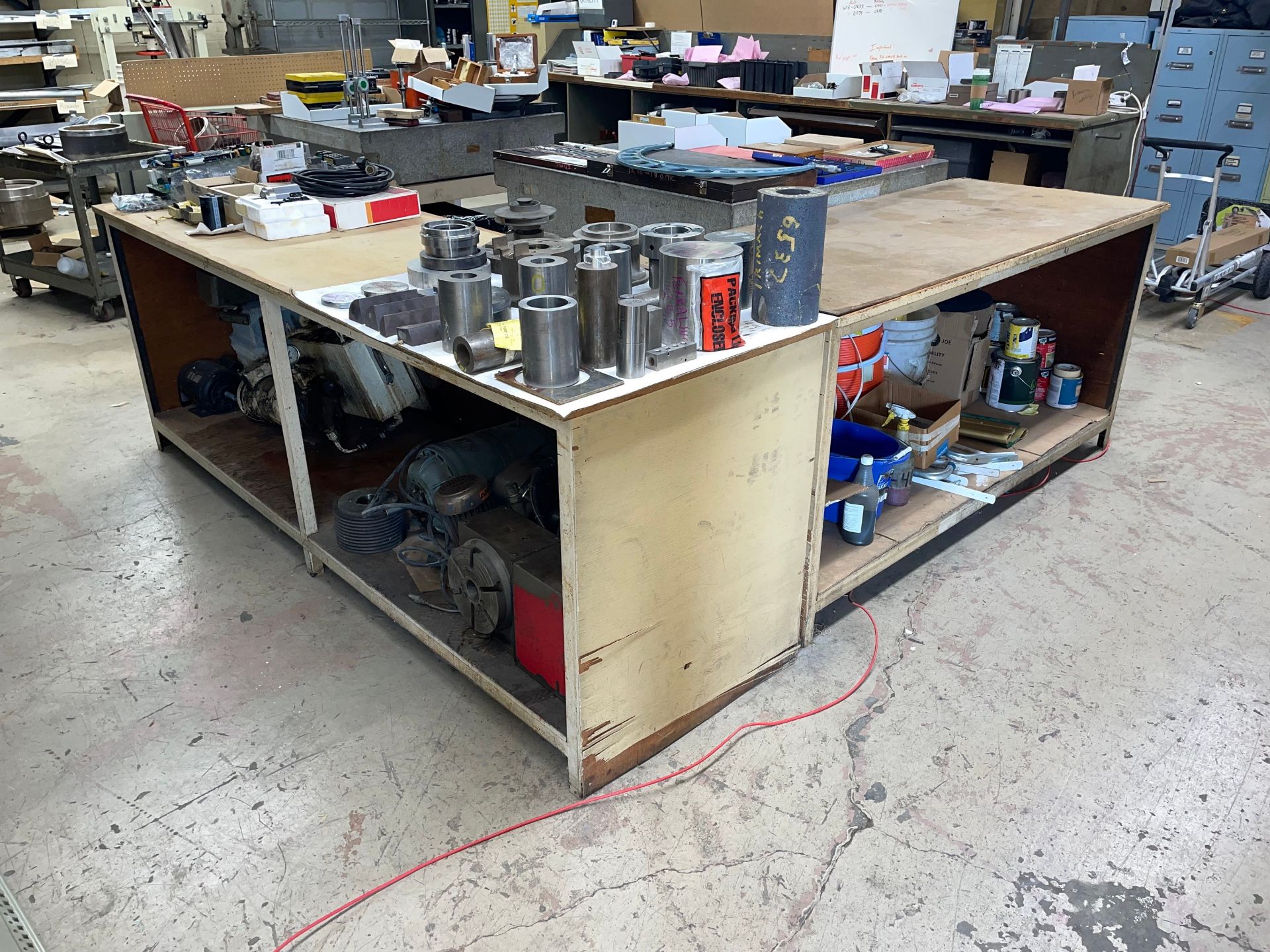 Lot with (3) Work Benches
