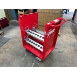 Stanley Vidmar CAT40 Tool Holder Cart