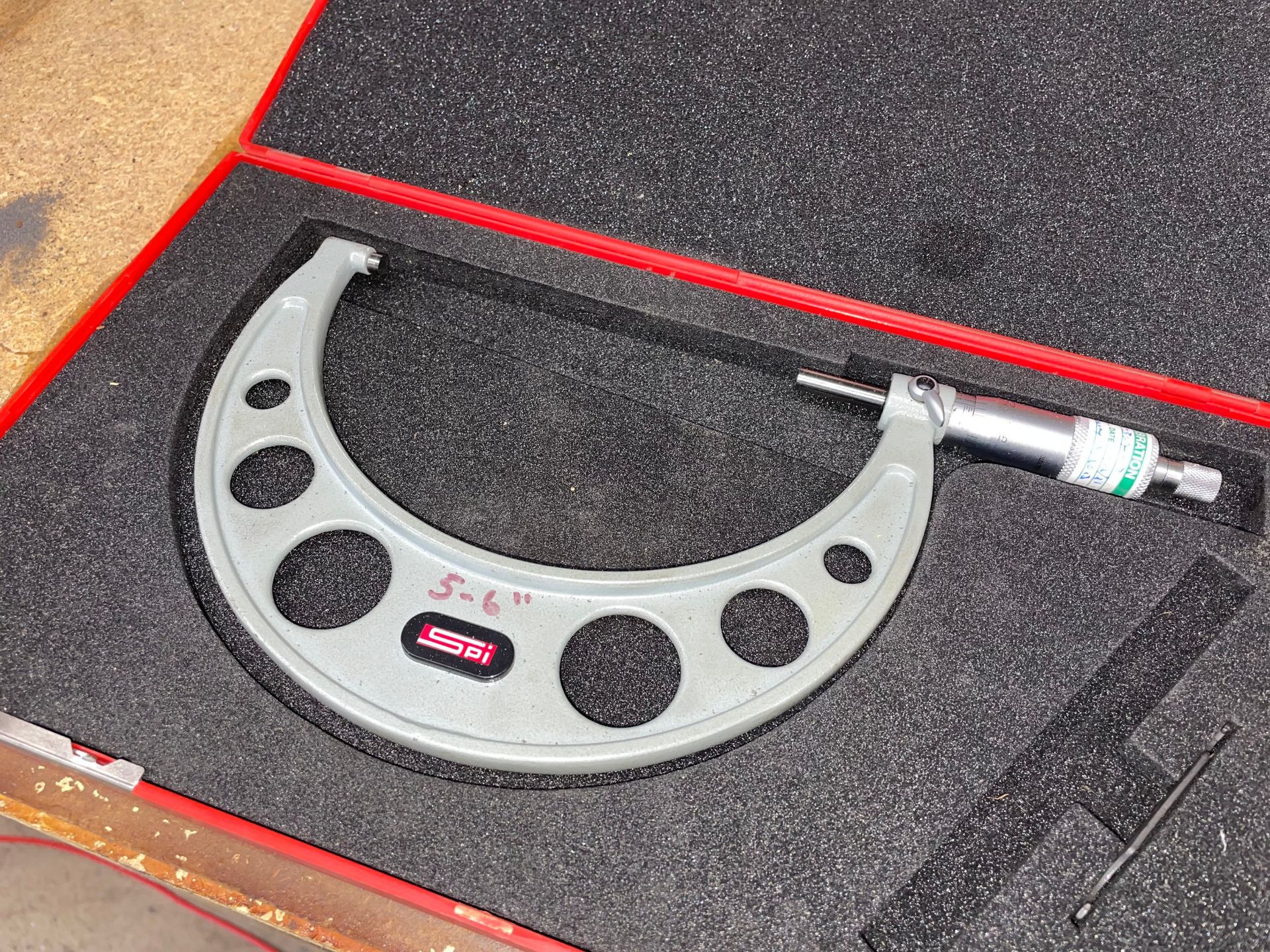 SPI 5" to 6" Micrometer - Image 2 of 3