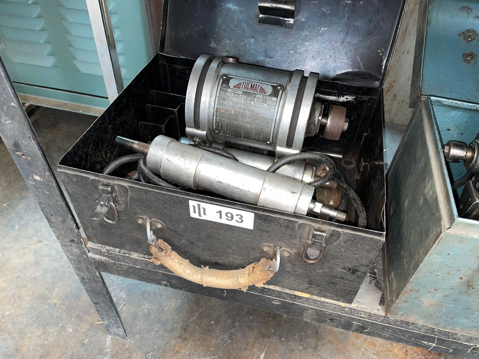 Themac Tool Post Grinder with Metal Case - Image 3 of 4