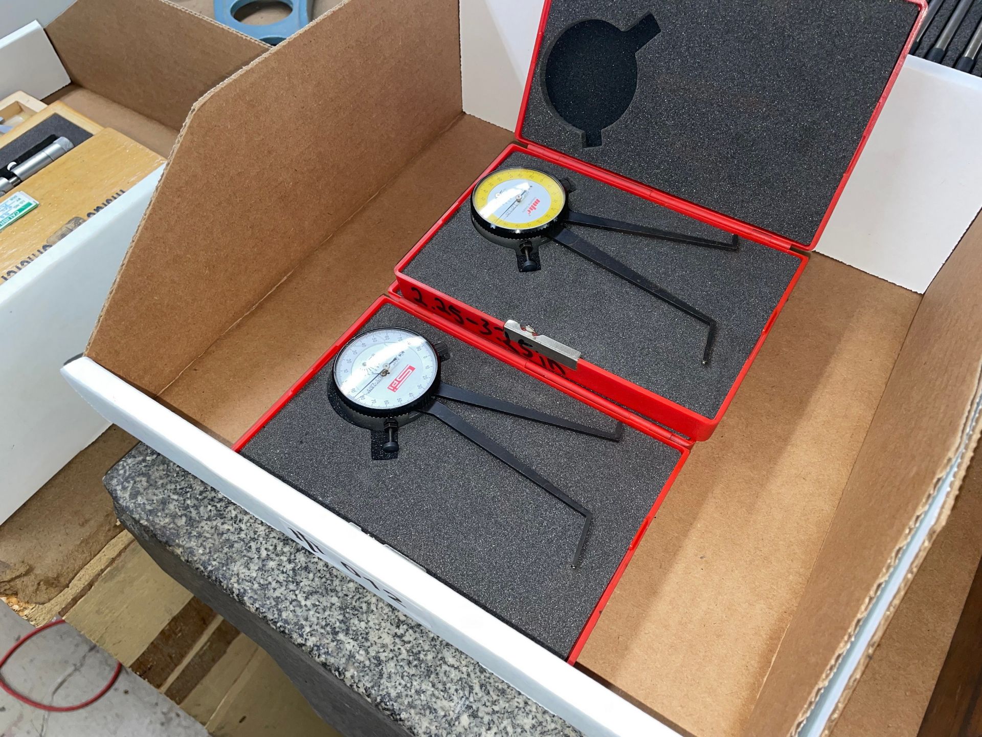 Lot with (2) Dial Caliper Gauges - Image 2 of 3