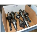 Lot with (8) CAT40 Tool Holders
