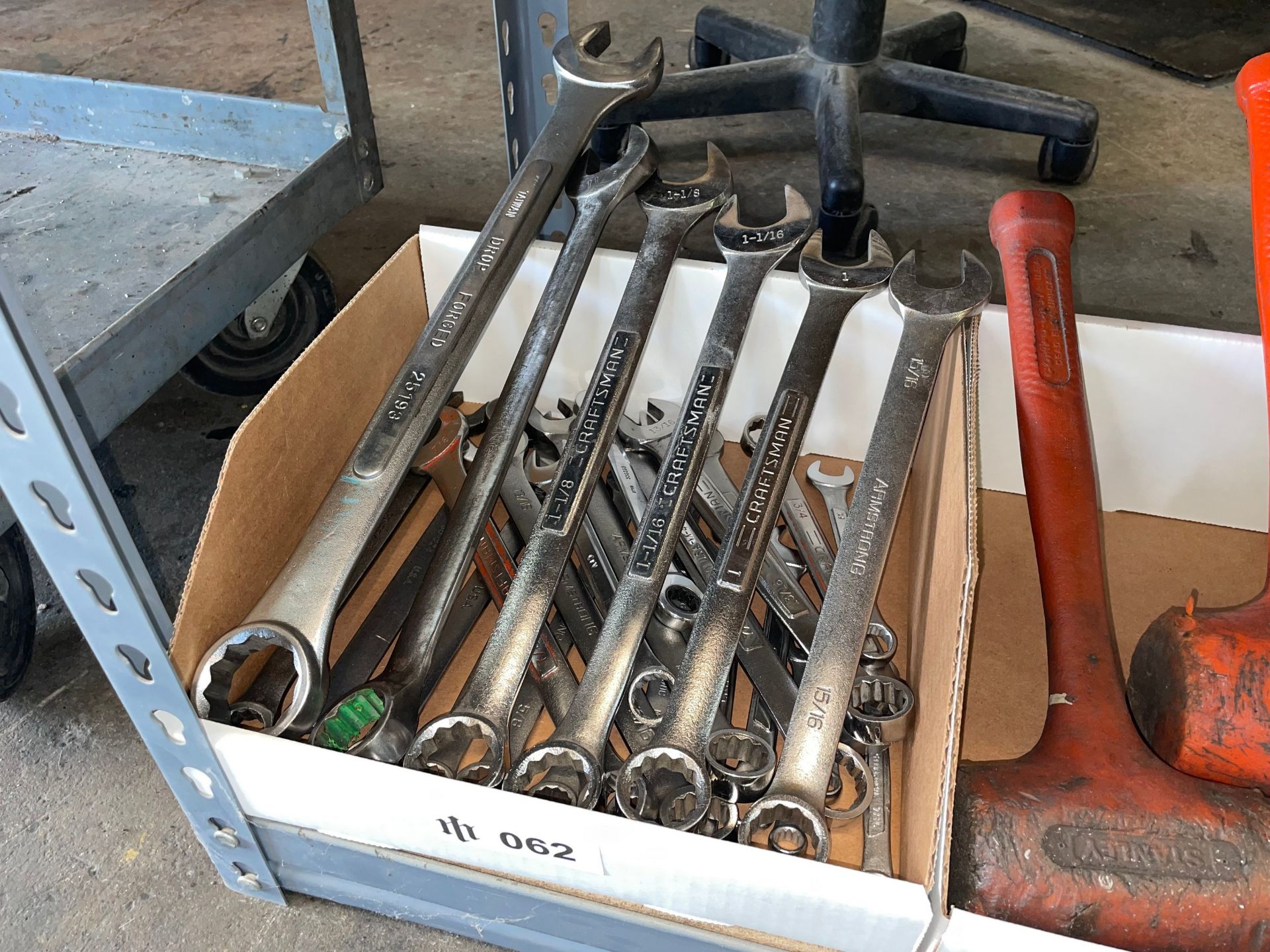 Lot with Various Size Wrenches