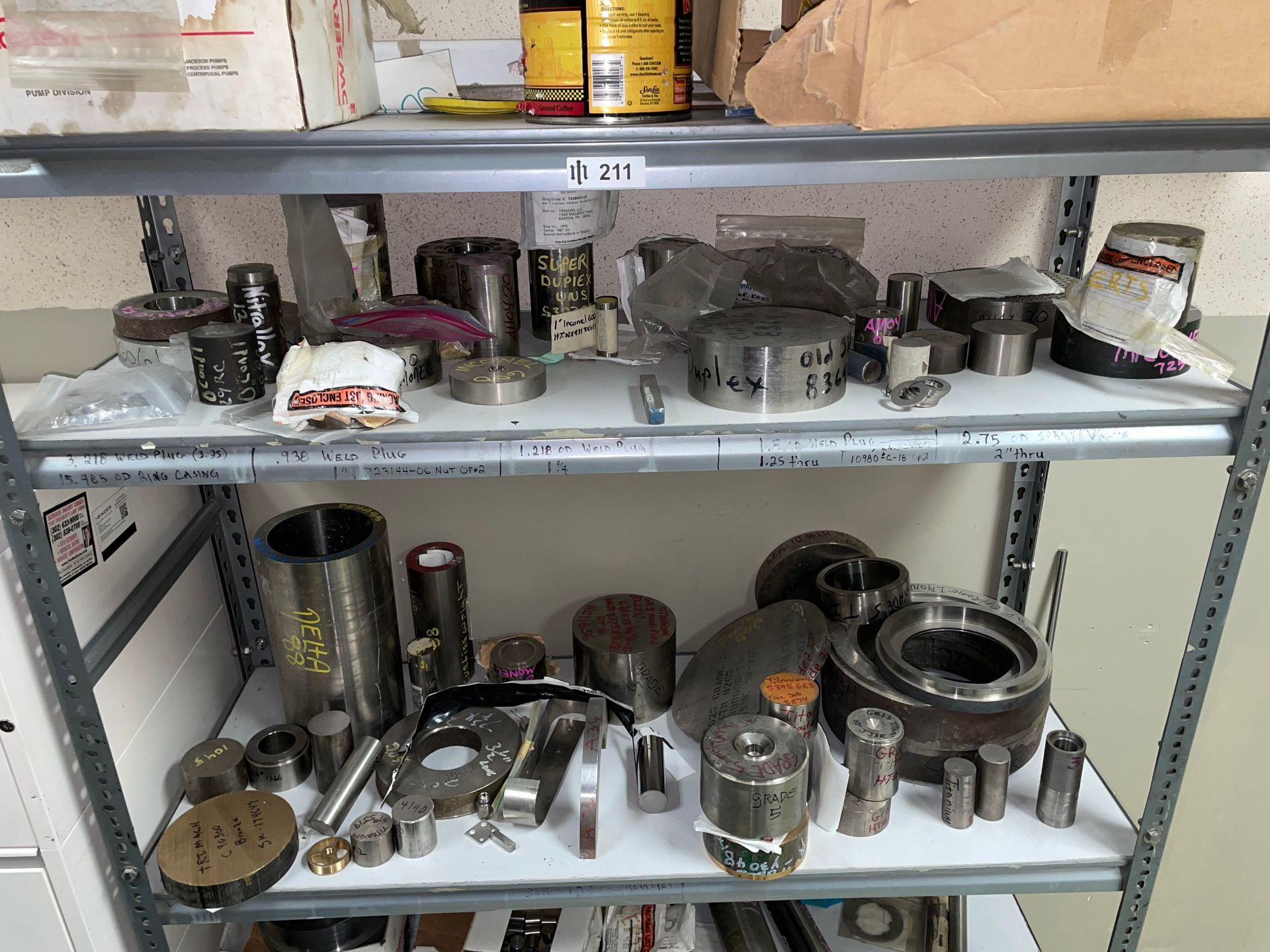 Metal Shelving Unit including Contents - Image 4 of 5