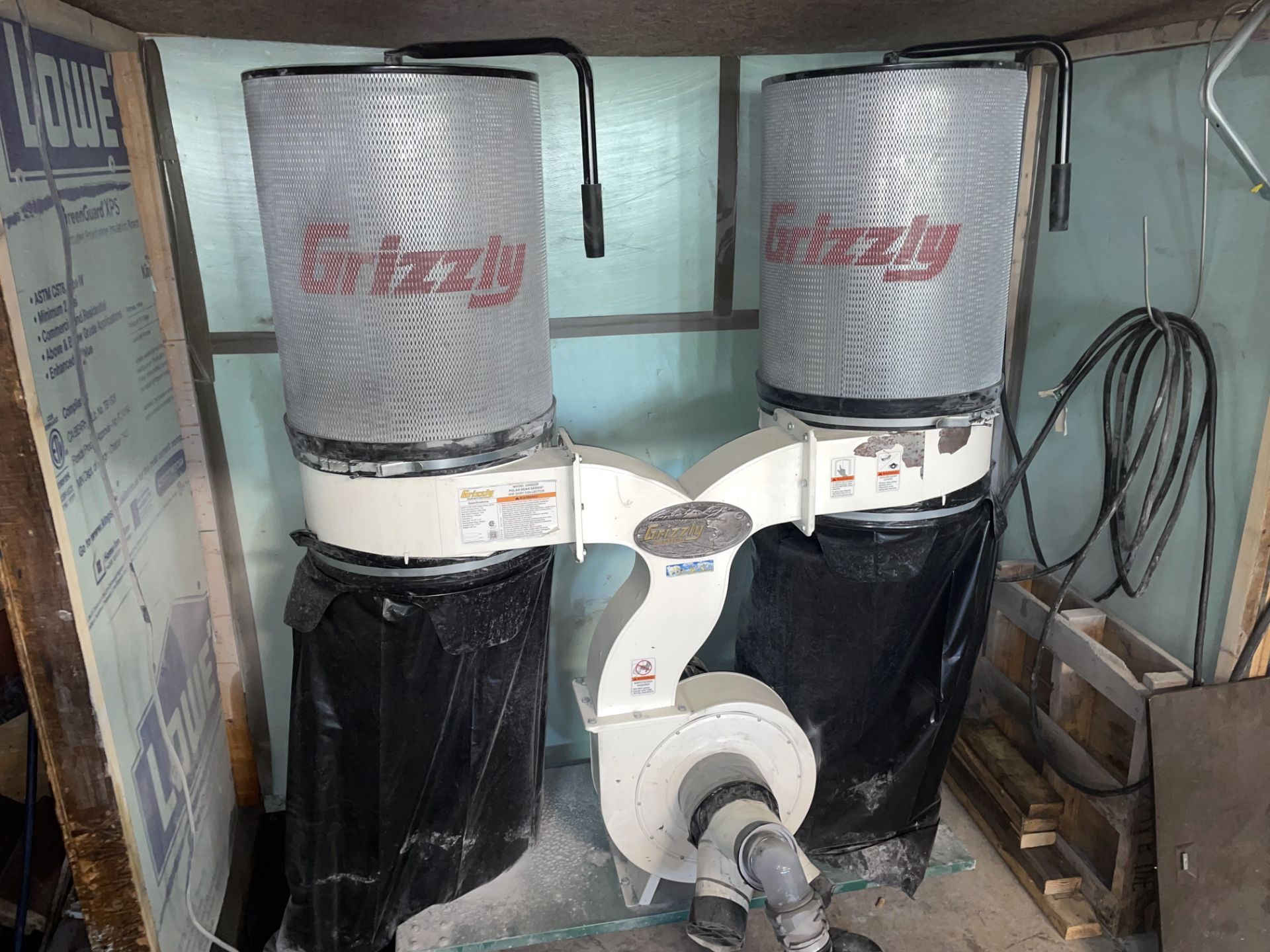 2018 - Grizzly Mdl. G0562ZP Polar Bear Series Dust Collector - Image 2 of 4