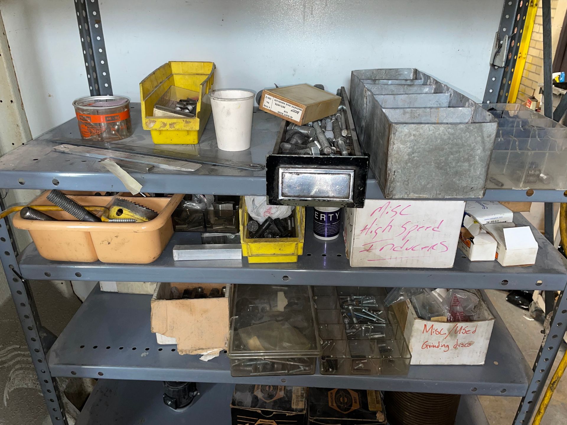 Metal Shelving Unit including Contents - Image 4 of 5