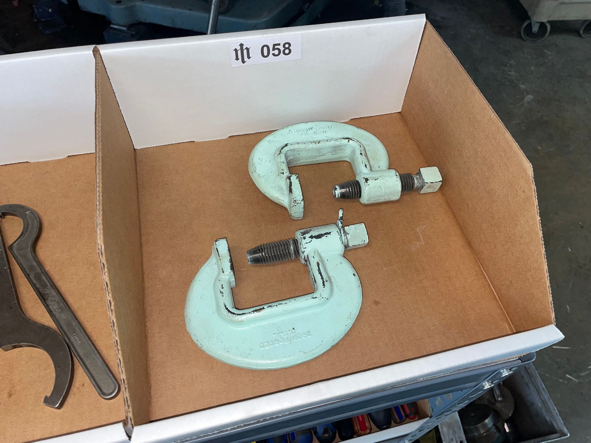 Lot with (2) C-Clamps
