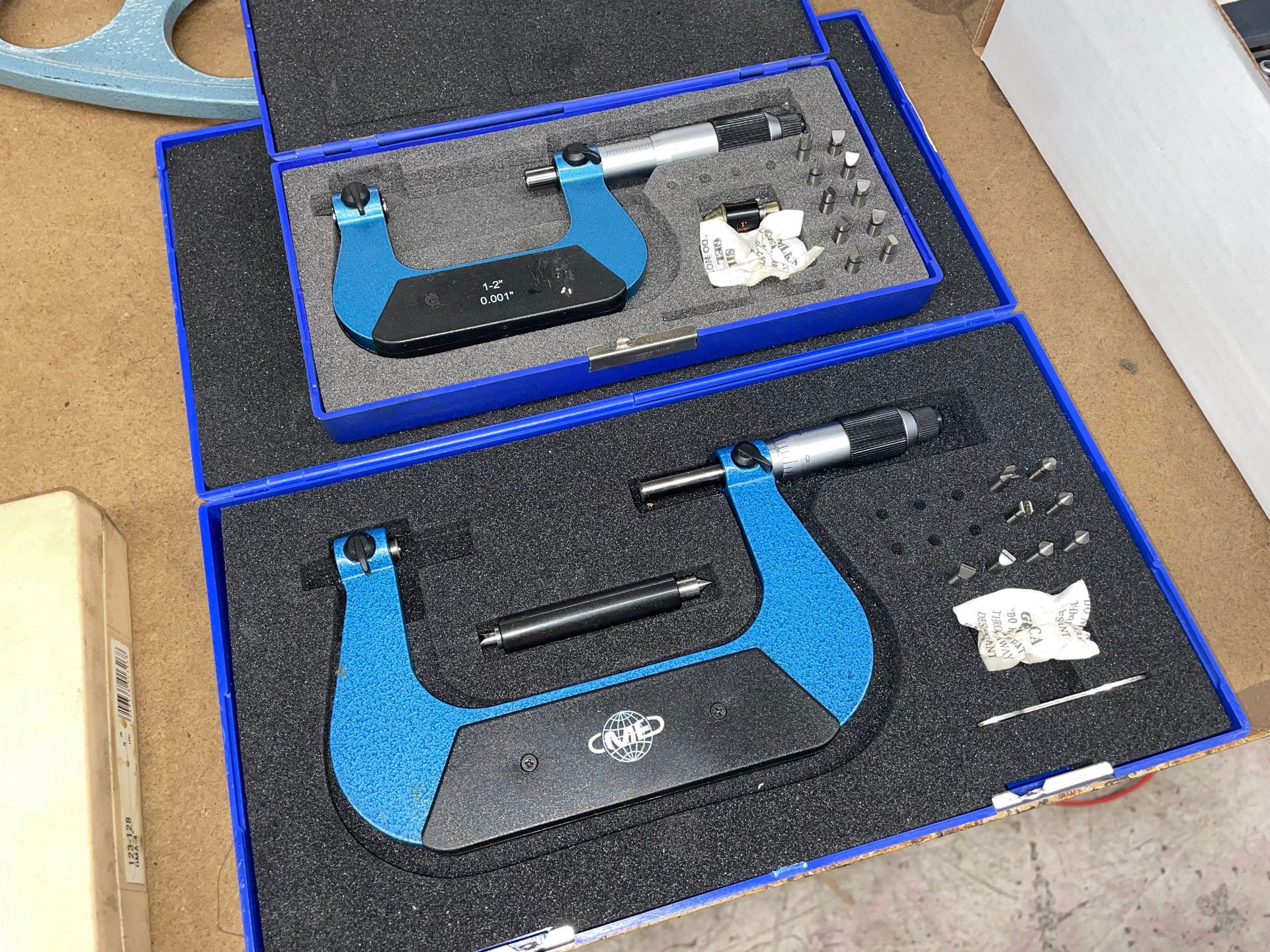 Lot with (2) Micrometers