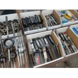 Lot with (2) Boxes of Various Insert Holder / Cutting Tools