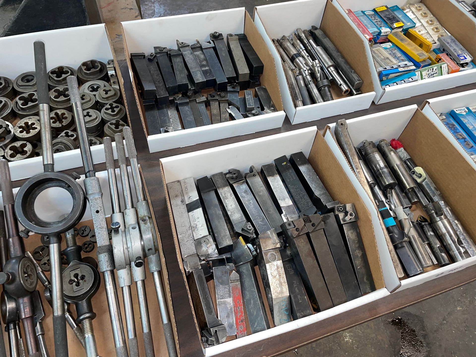 Lot with (2) Boxes of Various Insert Holder / Cutting Tools