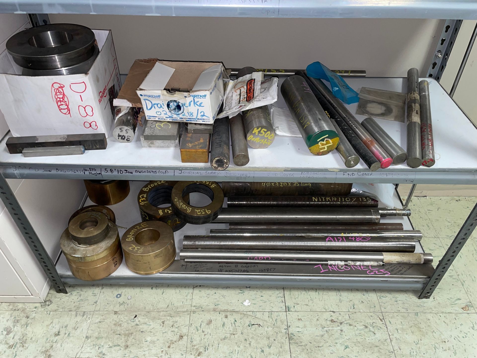 Metal Shelving Unit including Contents - Image 5 of 5