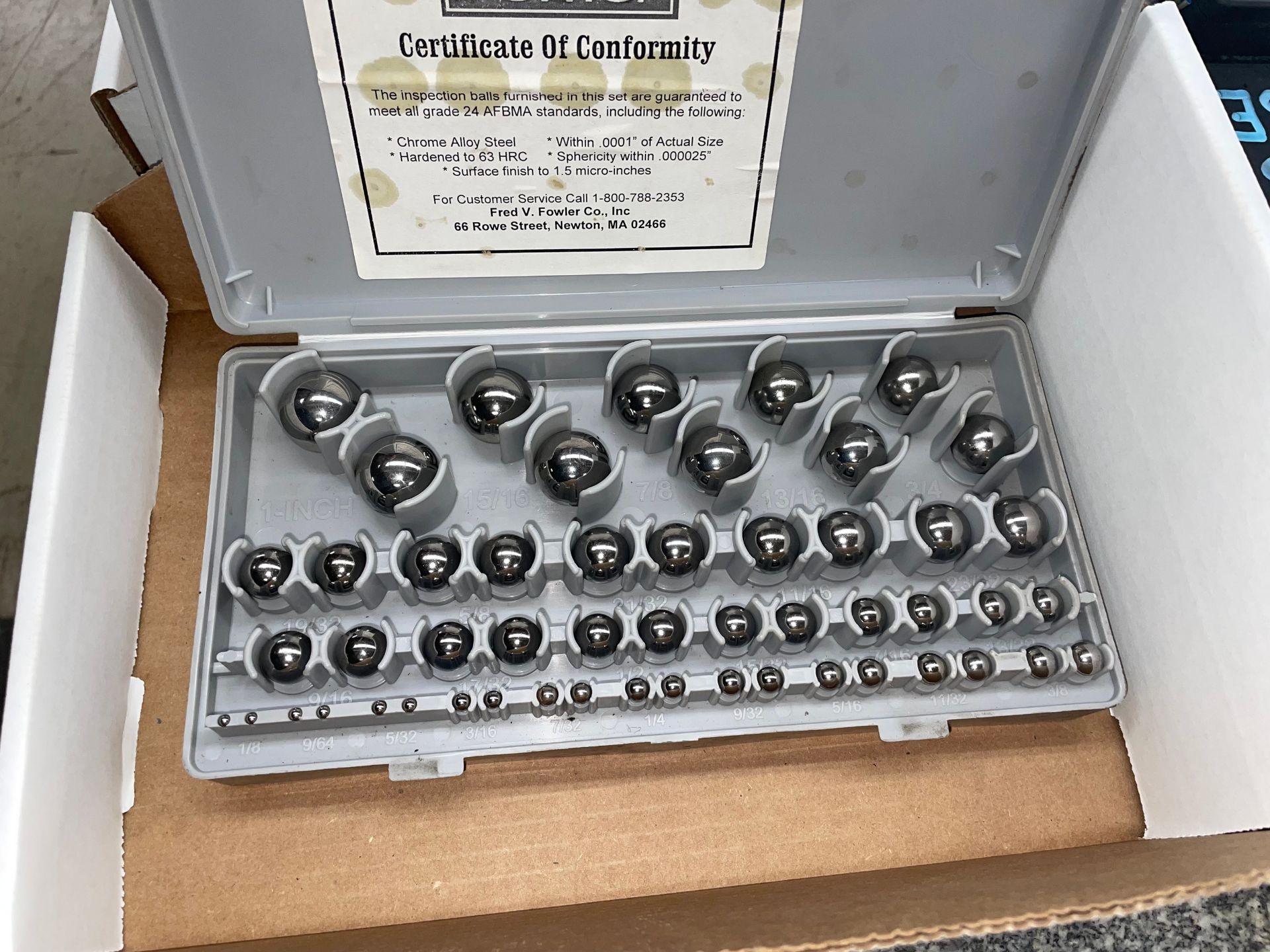 Fowler Ball Gage Set - Image 2 of 3