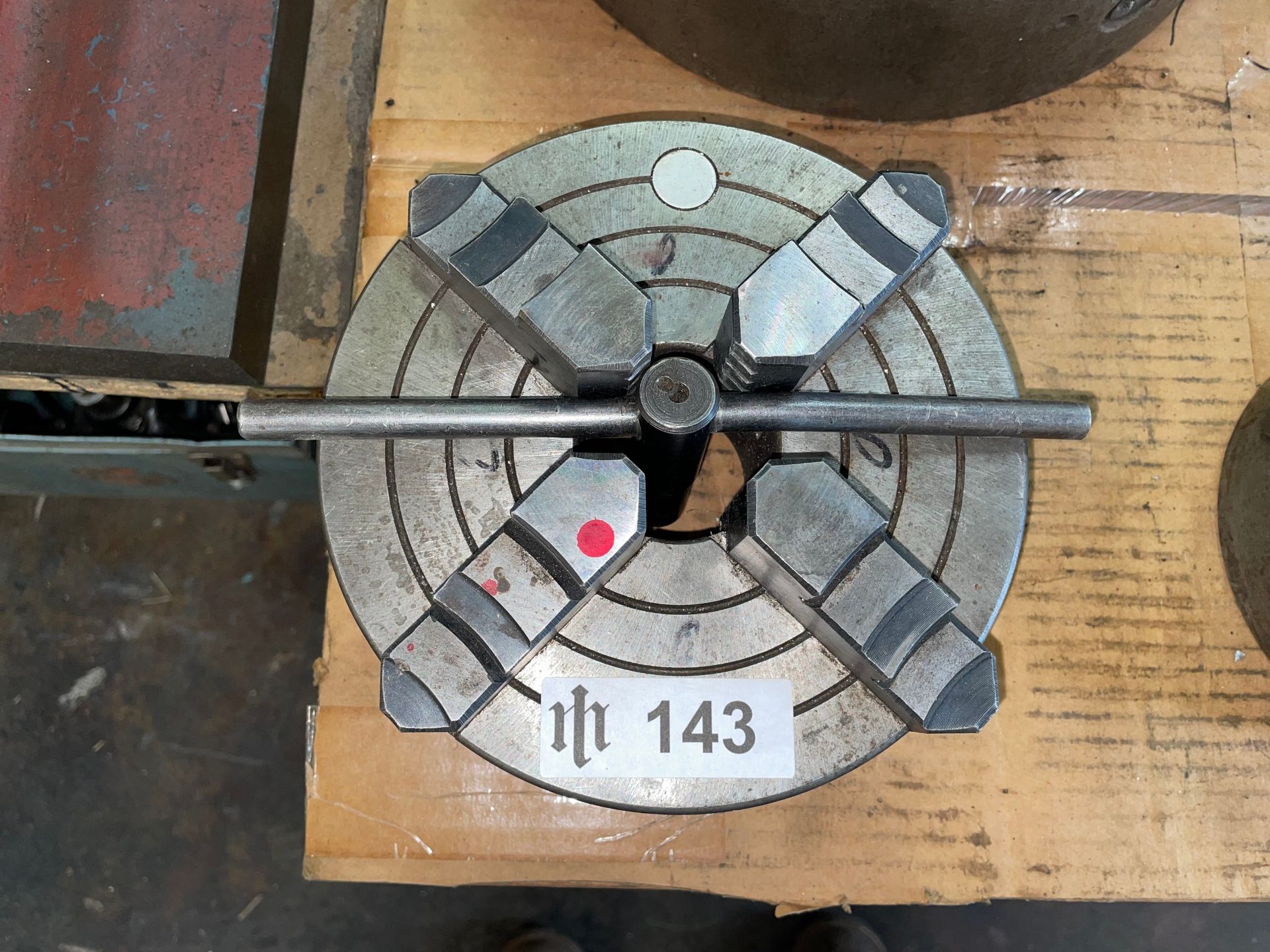 Lathe Chuck, 8" Diameter, 4-Jaw - Image 3 of 3