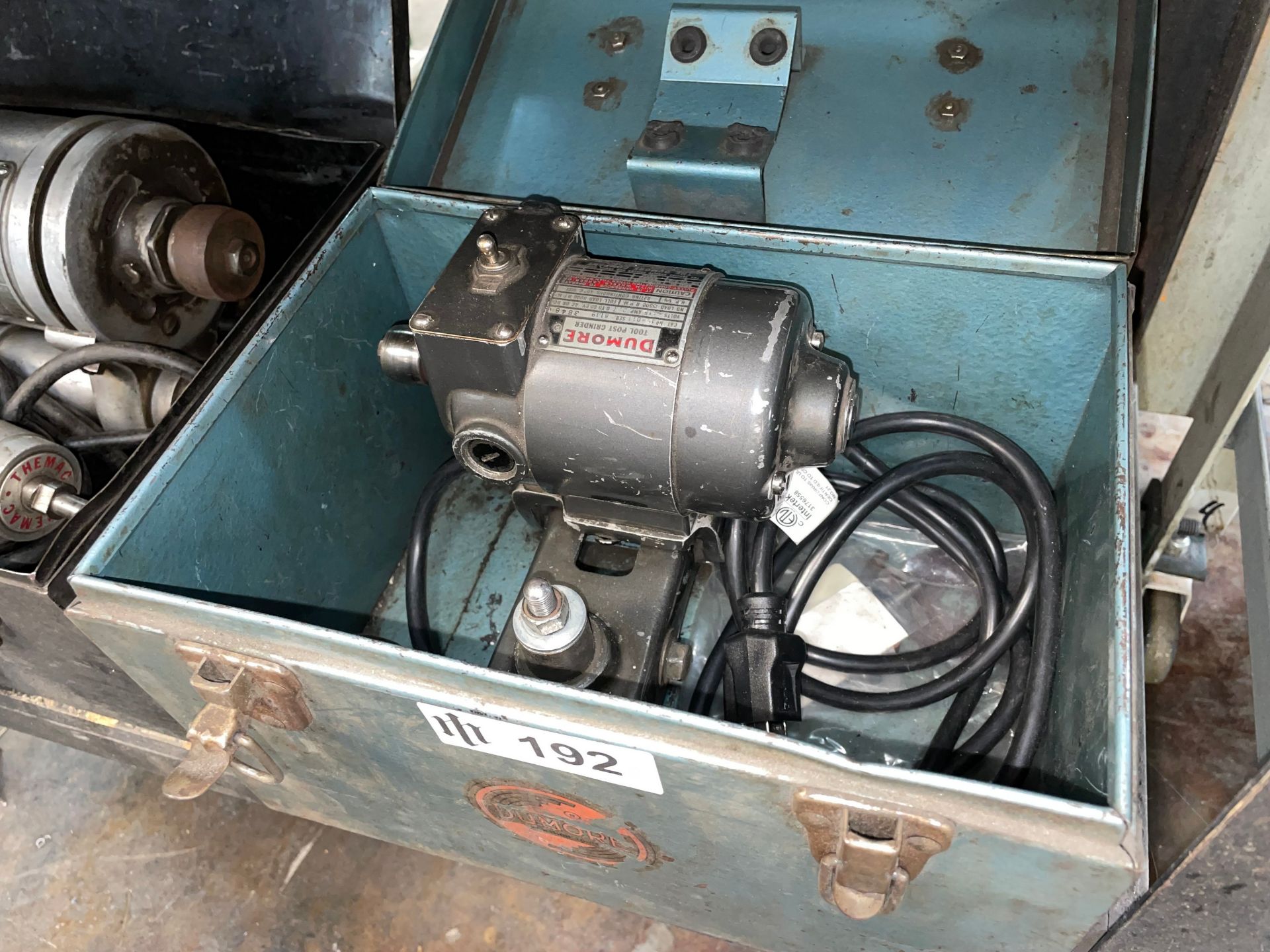 DuMore Tool Post Grinder with Metal Case - Image 2 of 4