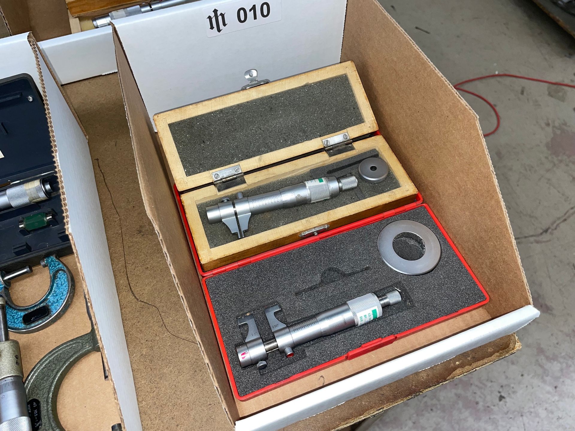 Lot with (2) Inside Micrometers