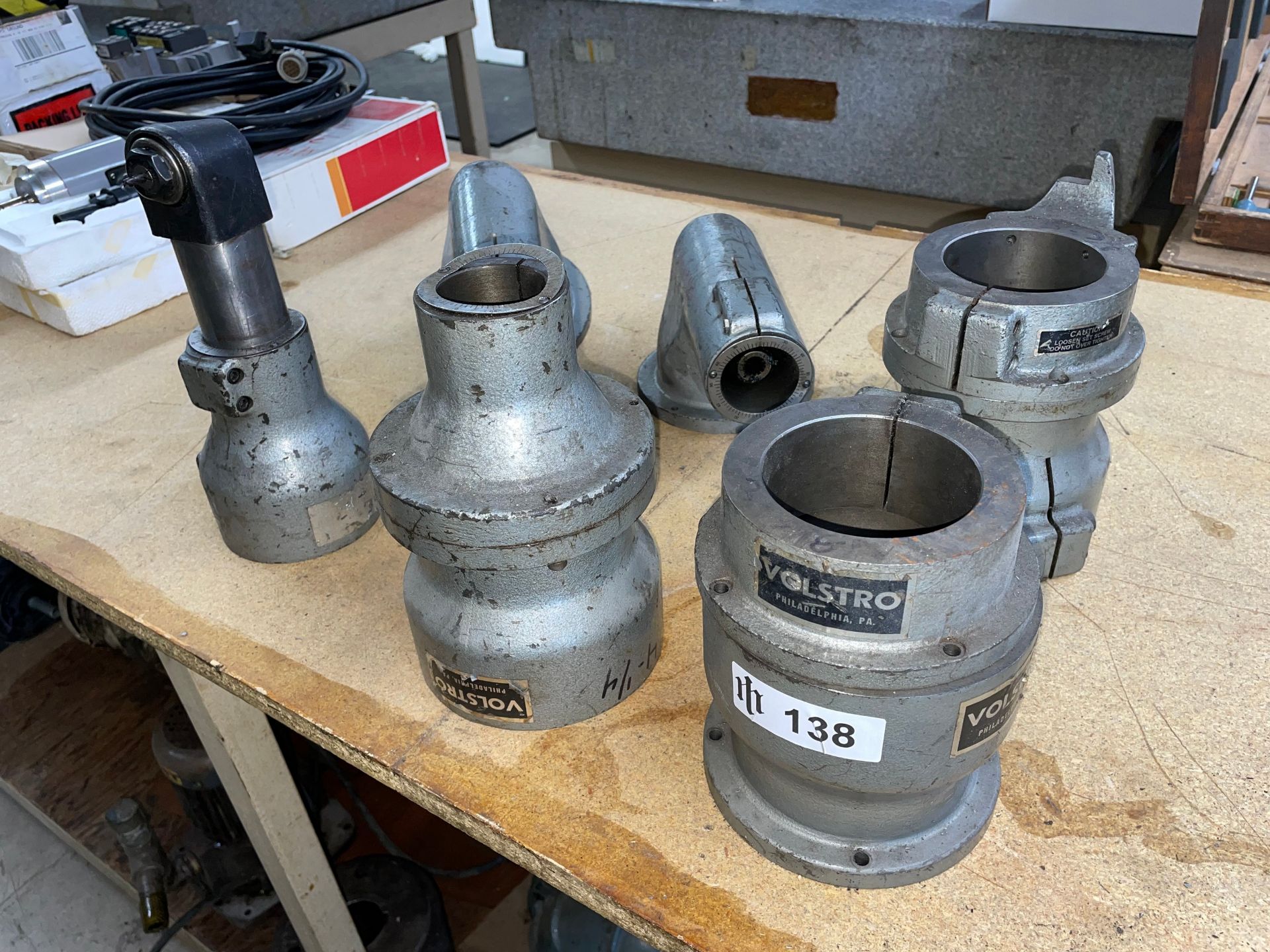 Lot with Various Volstro Right Angle and Milling Head Attachments - Image 2 of 3