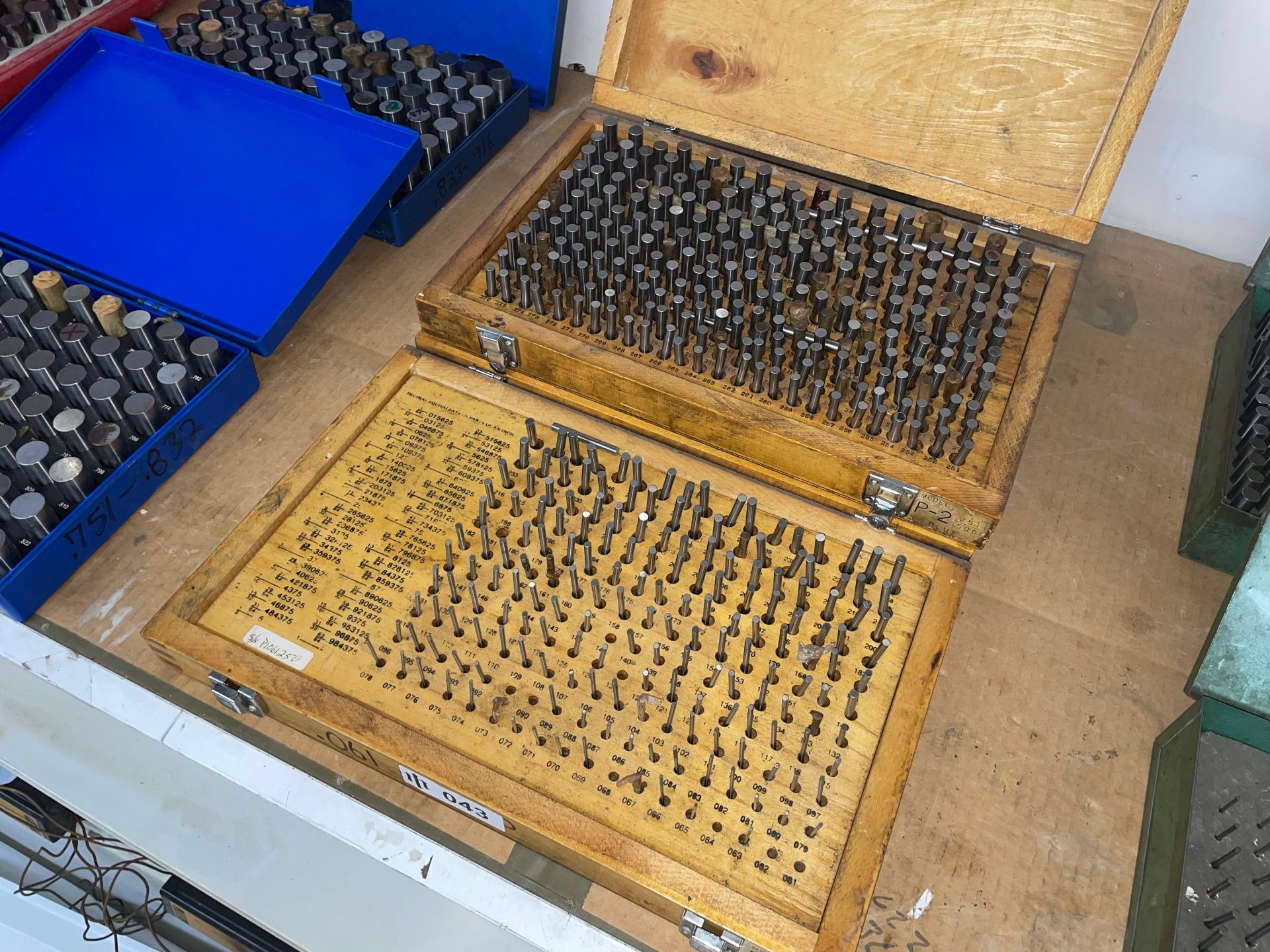 Lot with (2) Pin Gage Sets