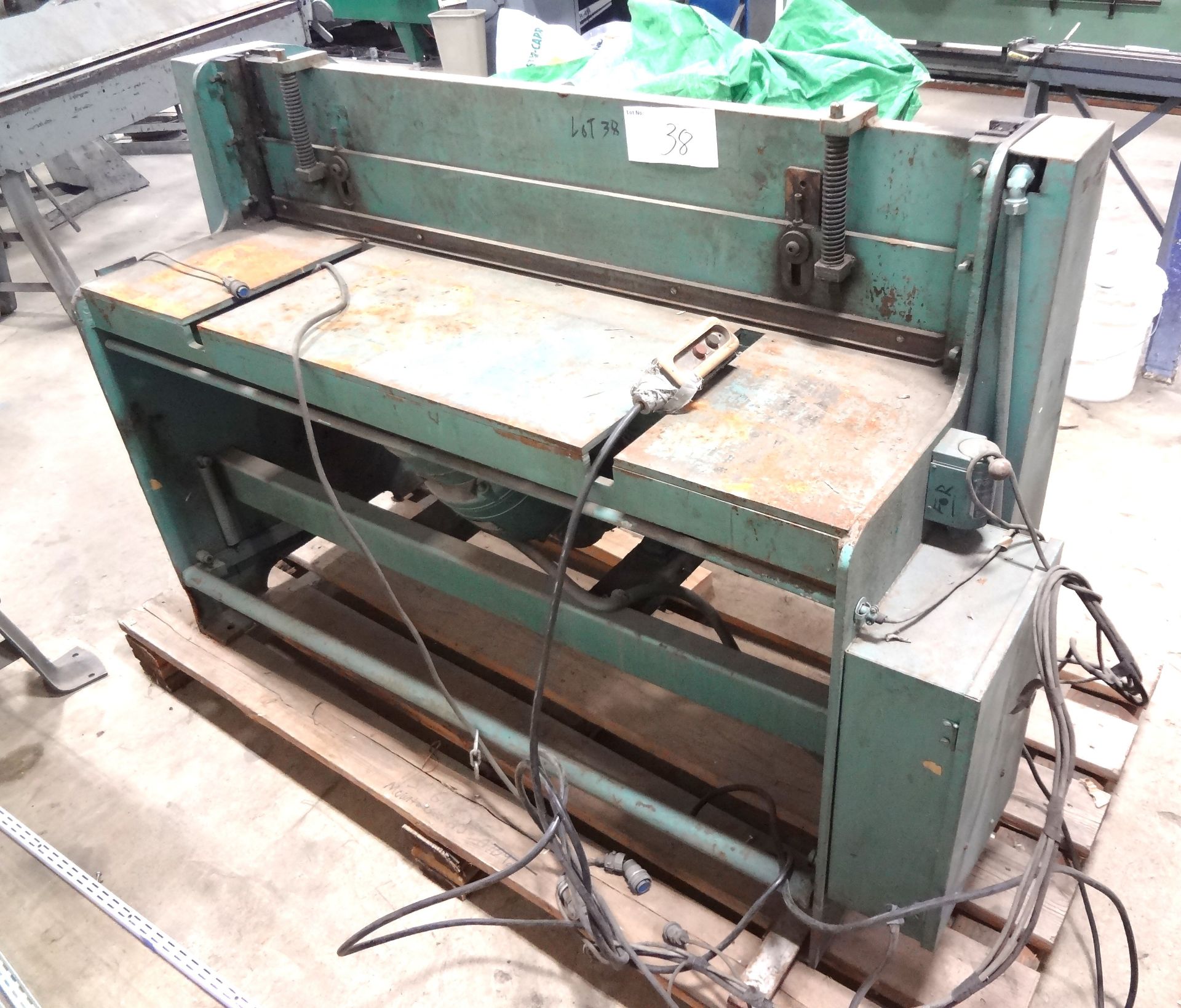 Power Shear, 52" x Approximate 16GA Capacity