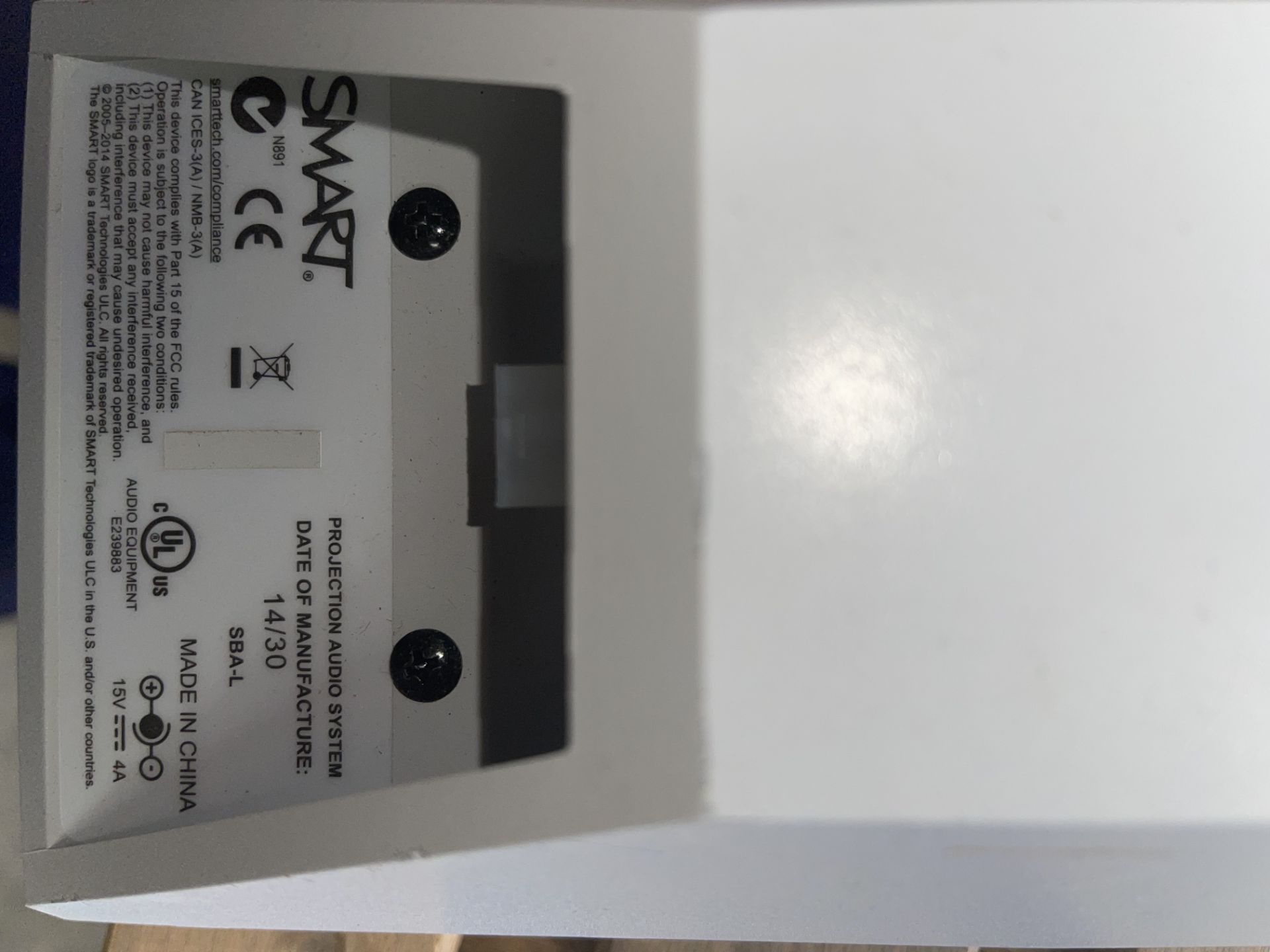 9 x SMART SBA-L speakers - Image 2 of 2