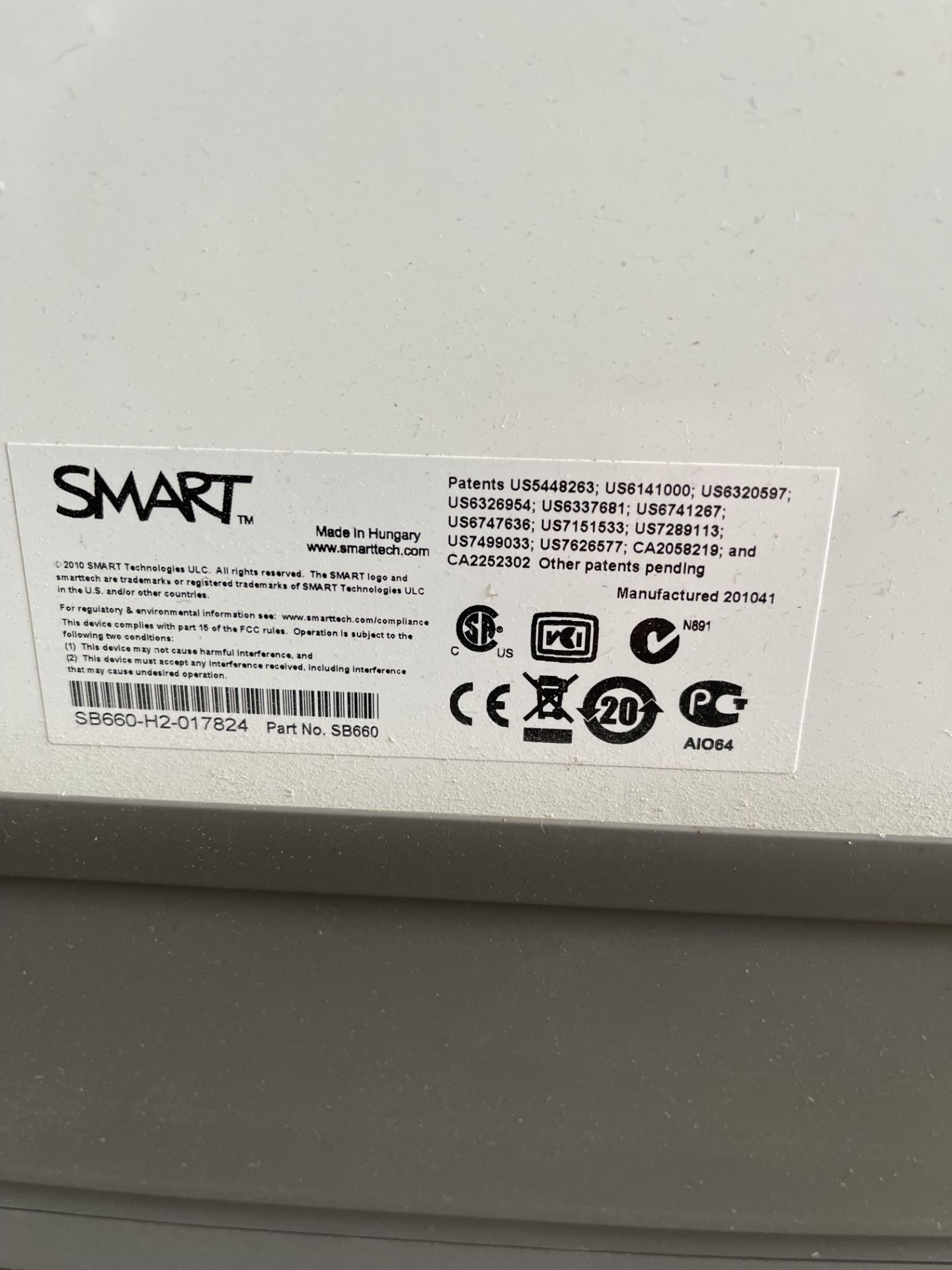 Smart Board SB660 - Image 3 of 3