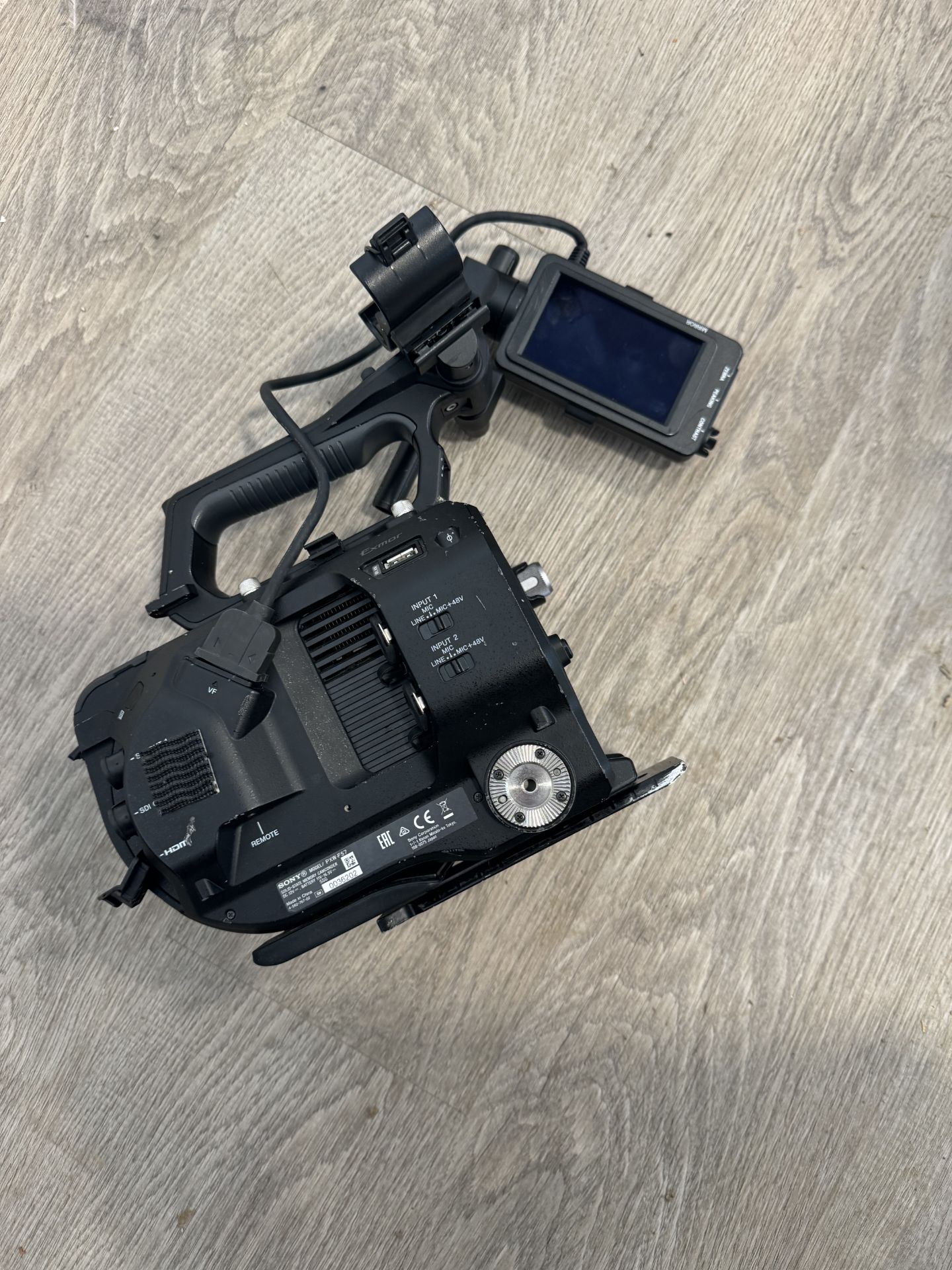 Sony PXW-FS7 with batteries, camera bag and more
