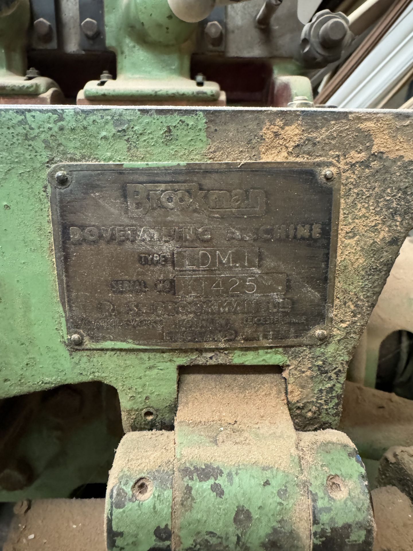 Brookman Dovetailing Machine - Image 2 of 2