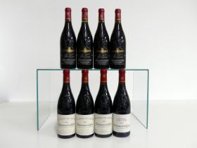 4 bts Châteauneuf du Pape 2003 Dom des Relagnes i.n 2 bts Châteauneuf du Pape 2003 Dom de Cristia