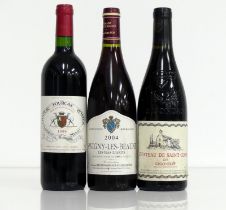 1 bt Ch. Fourcas-Hosten Listrac Médoc 1999 i.n 1 bt Savigny-Les-Beaune Les Bas Liards 2004 i.n,