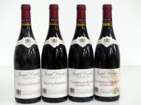 2 bts Beaune-Épenots 1er Cru 2005 Joseph Drouhin hf, i.n 1 bs, 1 cdl 2 bts Chambolle-Musigny