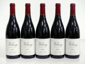 5 bts Volnay V.V. 2005 Nicolas Potel 1 hf/i.n, 4 i.n