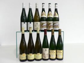 1 bt Carl Loewen Riesling Kabinett 2002 Leiwener Klostergarten hf, bs, cdl 2 bts Carl Loewen