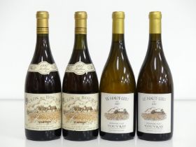 2 bts Vouvray Clos du Bourg Moelleux 1er Trie Huet 'Le Haut-Lieu' 1997 hf, us 2 bts Vouvray 'Le