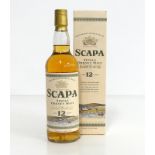 1 70-cl bt Scapa 12YO Orcadian Single Malt Scotch Whisky 40% oc