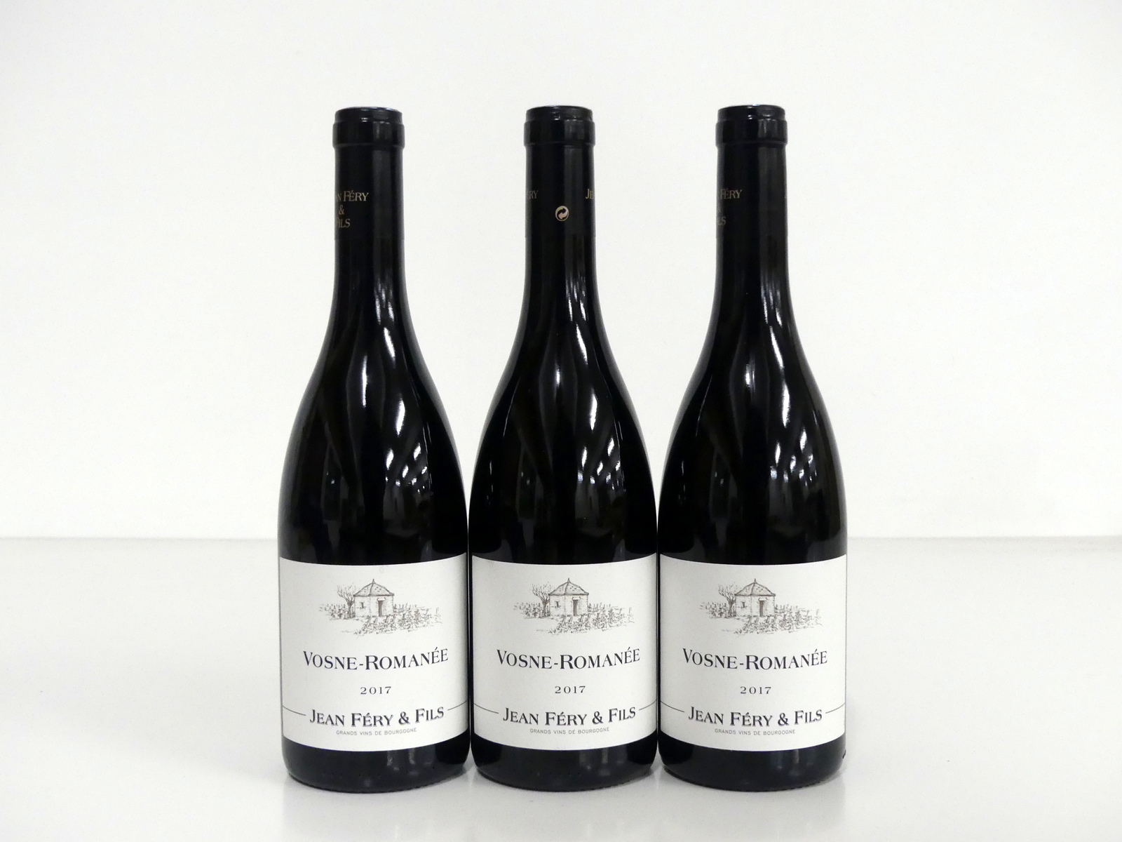 3 bts Vosne-Romanée 2017 Jean Féry et Fils