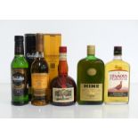 1 35 cl bt Glenfiddich 12YO Single Malt Scotch Whisky 40% original tube 1 35-cl bt Glenmorangie 10YO
