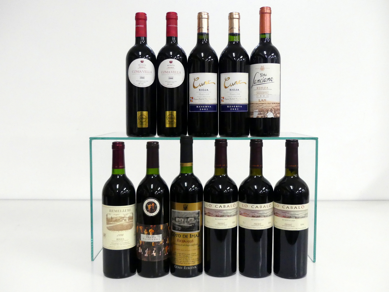 1 bt Remelluri Rioja 1994 i.n 1 bt Finca Valpiedra Rioja Reserva 1994 vts 1 bt Coto de Imaz Rioja