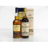 1 70-cl bt The Glenlivet 18YO Single Malt Scotch Whisky 43% oc 1 70-cl bt Scapa 12YO Single Orkney