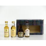 The Morrison Collection of Four 5-cl bts Miniatures in oc:- Auchentoshan 10YO Triple Distilled
