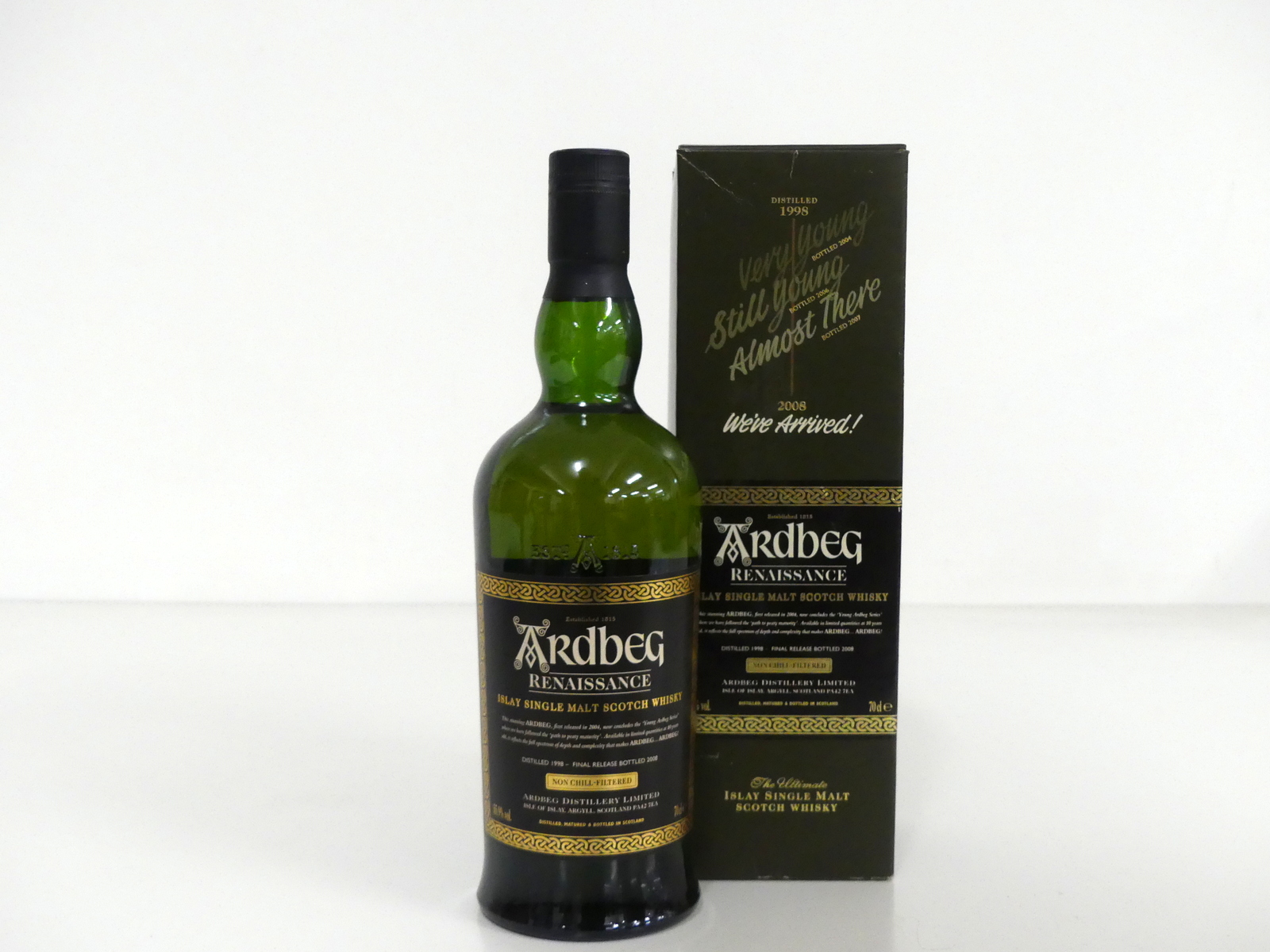 1 70-cl bt Ardbeg Renaissance Islay Single Malt Scotch Whisky distilled 1998, Final Release, bottled